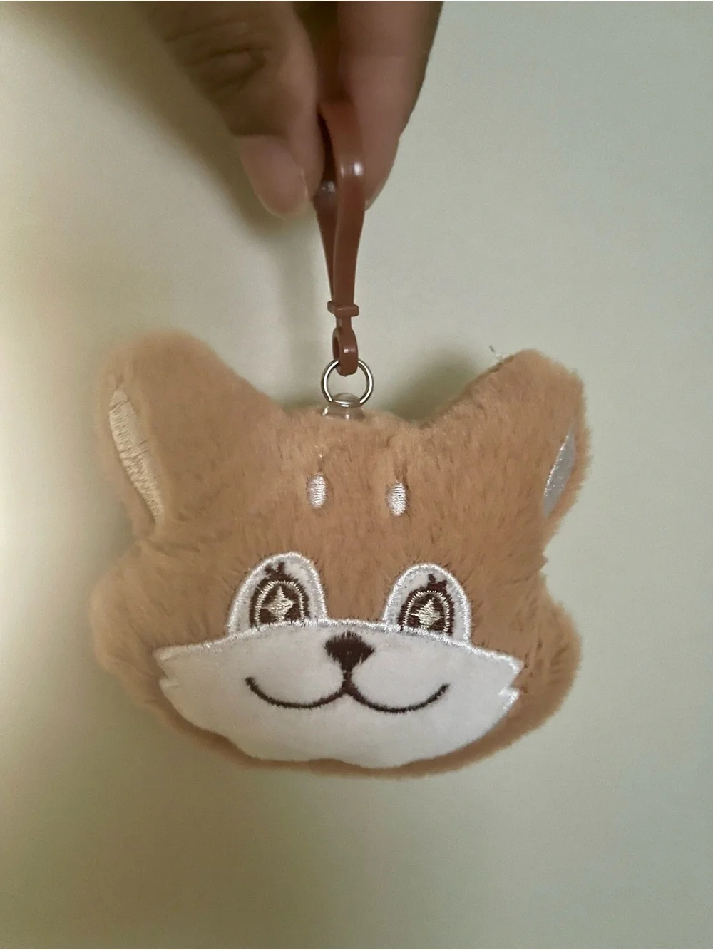 Fox plush bag charm